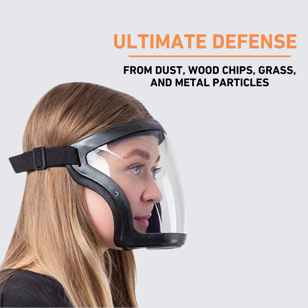 Komax - Anti-Dust & Fog-Resistant Face Shield