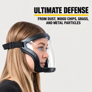 Anti-Dust & Fog-Resistant Face Shield