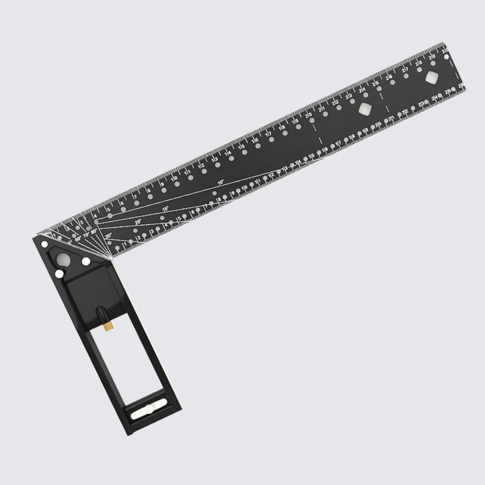 Heavy Square Ruler Komax - Woodworking Square Ruler